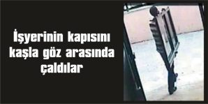 İŞYERİ SAHİBİ KAPIYI HURDACIDA BULDU