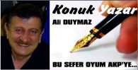 BU SEFER OYUM AKP’YE…