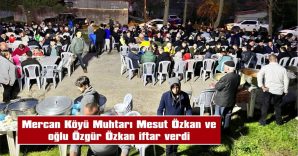 İFTARA YOĞUN KATILIM OLDU