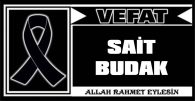 SAİT BUDAK VEFAT ETTİ