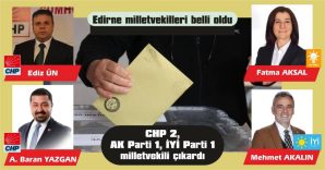 EDİZ ÜN (CHP), AHMET BARAN YAZGAN (CHP), FATMA AKSAL (AK PARTİ) VE MEHMET AKALIN (İYİ PARTİ) …