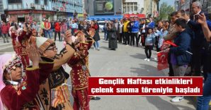 GENÇLİK HAFTASI KUTLAMA ETKİNLİKLERİ BAŞLADI