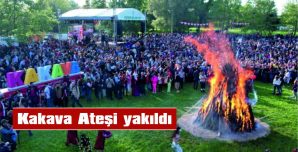 KAKAVA ATEŞİ, BOLLUK, BEREKET VE HUZUR GETİRMESİ DİLEKLERİYLE YAKILDI