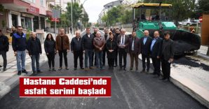 HELVACIOĞLU: “HASTANE CADDESİ’NİN PRESTİJ BİR CADDE OLMASINI İSTİYORUZ”