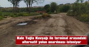 ÇİFTÇİLERİN HARİCİNDE ÖZEL ARAÇLAR DA BU YOLU KULLANIYOR