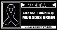 MUKADDES ERGİN VEFAT ETTİ