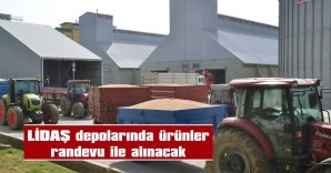 HER ÜRETİCİNİN 3 RANDEVU HAKKI VAR VE TEK SEFERDE 35 TON ÜRÜN ALINACAK