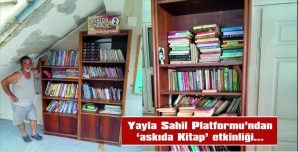 YAYLA SAHİL PLATFORMU’NDAN ASKIDA KİTAP ETKİNLİĞİ…