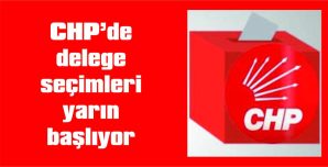 DELEGE SEÇİMLERİ YARIN KÖYLERLE BAŞLIYOR