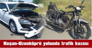 MOTOSİKLET SÜRÜCÜSÜ HAYATINI KAYBETTİ