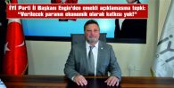 ENGİN: “VERDİKLERİ PARANIN, YAŞANAN EKONOMİK TABLODA HİÇBİR KARŞILIĞI YOK”