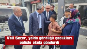 SEZER: “OKUL SAATİNDE HİÇBİR ÖĞRENCİYİ DIŞARIDA GÖRMEK İSTEMİYORUM”