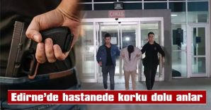 DOKTORLARA TABANCA İLE KORKU DOLU ANLAR YAŞATAN ŞÜPHELİ TUTUKLANDI