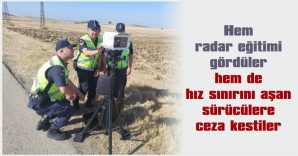 HIZ İHLALİ YAPAN 4 ARAÇ SÜRÜCÜSÜNE CEZA UYGULANDI