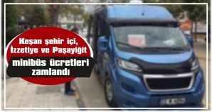 ŞEHİR İÇİ SİVİL 14 TL, ÖĞRENCİ 9 TL OLDU