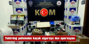 8 SİGARA İMALATHANESİ DEŞİFRE OLDU