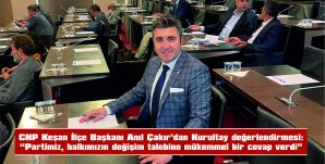 ÇAKIR: “GENEL BAŞKANIMIZ ÖZGÜR ÖZEL’İN ÖNDERLİĞİNDE GELECEĞE EMİN ADIMLARLA YÜRÜYECEĞİZ”