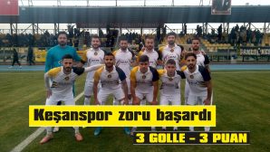 KEŞANSPOR: 3 – TAÇSPOR: 0