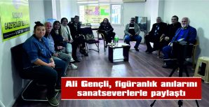 GENÇLİ, KUŞADASI GAZETECİLER DERNEĞİ’NDE SÖYLEŞİ GERÇEKLEŞTİRDİ