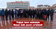TEZGAHLAR PAZAR GÜNÜ AÇILACAK