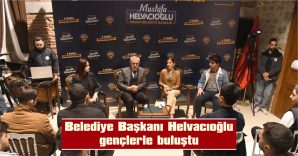 HELVACIOĞLU: “DÖNEMİMİZDE GENÇLERE YÖNELİK BİRÇOK HİZMET SUNDUK”