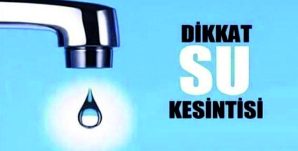 KEŞAN’DA SU KESİNTİSİ…