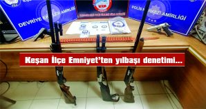 KEŞAN İLÇE EMNİYET’TEN DENETİM…