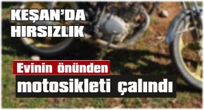 MOTOSİKLETİNİN BULUNMASINI İSTİYOR