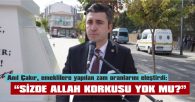 “EMEKLİLERİMİZİ İNSAN İÇİNE ÇIKAMAYACAK DURUMA GETİRDİNİZ”