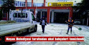 28 OKUL VE 2 ÖĞRENCİ YURDU BAHÇESİ TEMİZLENDİ