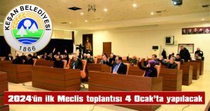 2024’ÜN İLK MECLİS TOPLANTISI 4 OCAK’TA YAPILACAK