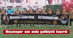 İFA SPOR: 2 – KEŞANSPOR: 2