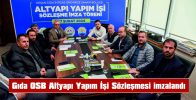 HELVACIOĞLU: “GIDA OSB’DE ALTYAPI ÇALIŞMALARI BAŞLIYOR”