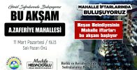İFTARA TÜM MAHALLE HALKI DAVET EDİLDİ