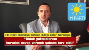 SEÇİM GÜNÜ SANDIĞA GİTTİĞİNİZDE, BU KİRLİ SİYASETE ‘DUR!’ DİYECEKSİNİZ