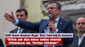 “ADAYLARIMIZI TEKİRDAĞLILARA EMANET EDİYORUZ”