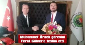 BEYENDİK BELEDİYESİ’NDE DEVİR TESLİM TÖRENİ YAPILDI