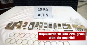 EDİRNE POLİSİNDEN ALTIN KAÇAKÇILARINA OPERASYON