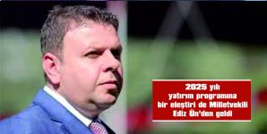ÜN: “ÇAKMAK SULAMASI İÇİN EN AZ 4 YIL DAHA BEKLENECEK”