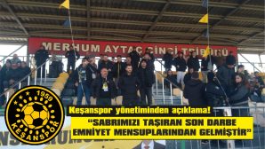 “EMNİYET GÜÇLERİMİZİN TAVRINI KAMUOYUNUN TAKDİRİNE BIRAKIYORUZ”