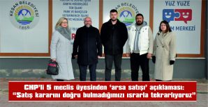 CHP’Lİ MECLİS ÜYELERİ: “BELEDİYE BAŞKANIMIZ ISRARLA BU MADDEYİ EK GÜNDEM OLARAK GETİRMEKTEN VAZGEÇMEDİ”
