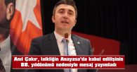 “LAİKLİK, ÖZGÜR BİREYLERİN HUZUR İÇİNDE YAŞAYABİLECEĞİ BİR TÜRKİYE’NİN TEMELİDİR”