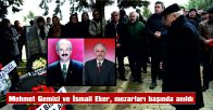 MEHMET GEMİCİ VE İSMAİL EKER, MEZARLARI BAŞINDA ANILDI