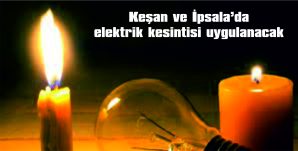 TREDAŞ’TAN PLANLI ELEKTRİK KESİNTİSİ….
