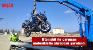 YARALI SÜRÜCÜ AMBULANSLA HASTANEYE KALDIRILDI