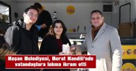 VATANDAŞLARIN KANDİLİNİ KUTLADI