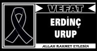 ERDİNÇ URUP VEFAT ETTİ