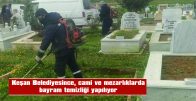 KEŞAN BELEDİYESİNDEN BAYRAM TEMİZLİĞİ….