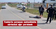YARALI SÜRÜCÜ AMBULANSLA HASTANEYE KALDIRILDI