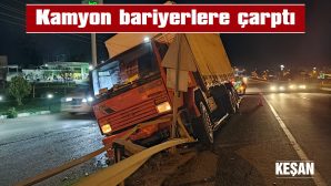 YARALI, SÜRÜCÜ AMBULANSLA HASTANEYE KALDIRILDI